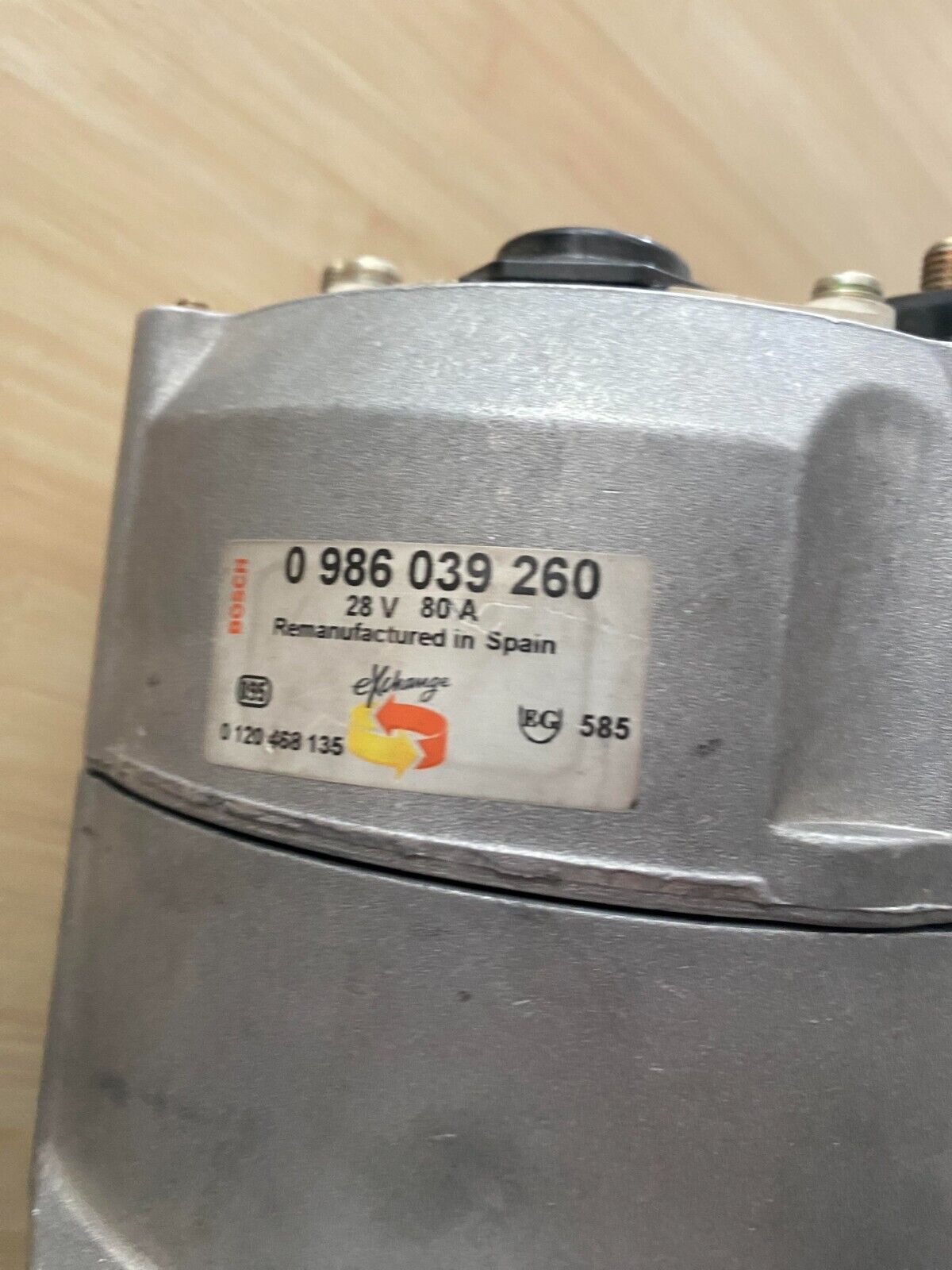 BOSCH 0986039260 Alternator , Volvo FH12 FH16 FL10 FL12 FM10 FM12 FM7 FM9