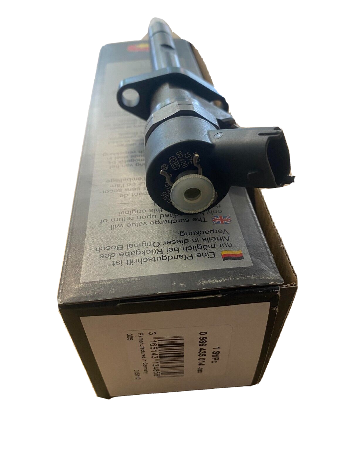 0986435014 BOSCH Injector, Fits: FIAT, CITROEN, PEUGEOT, LANCIA 2.2 HDI, JTD